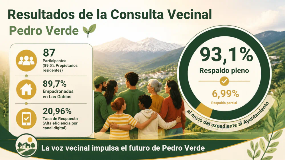 Consulta Vecinal Pedro Verde 2026
